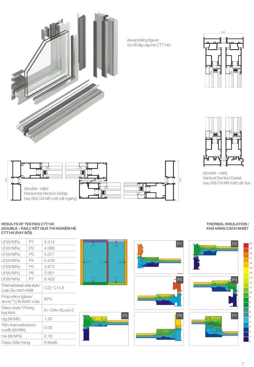 Winboss - Premium Window & Door CỬA ĐI TRƯỢT THƯỜNG 2 RAY
