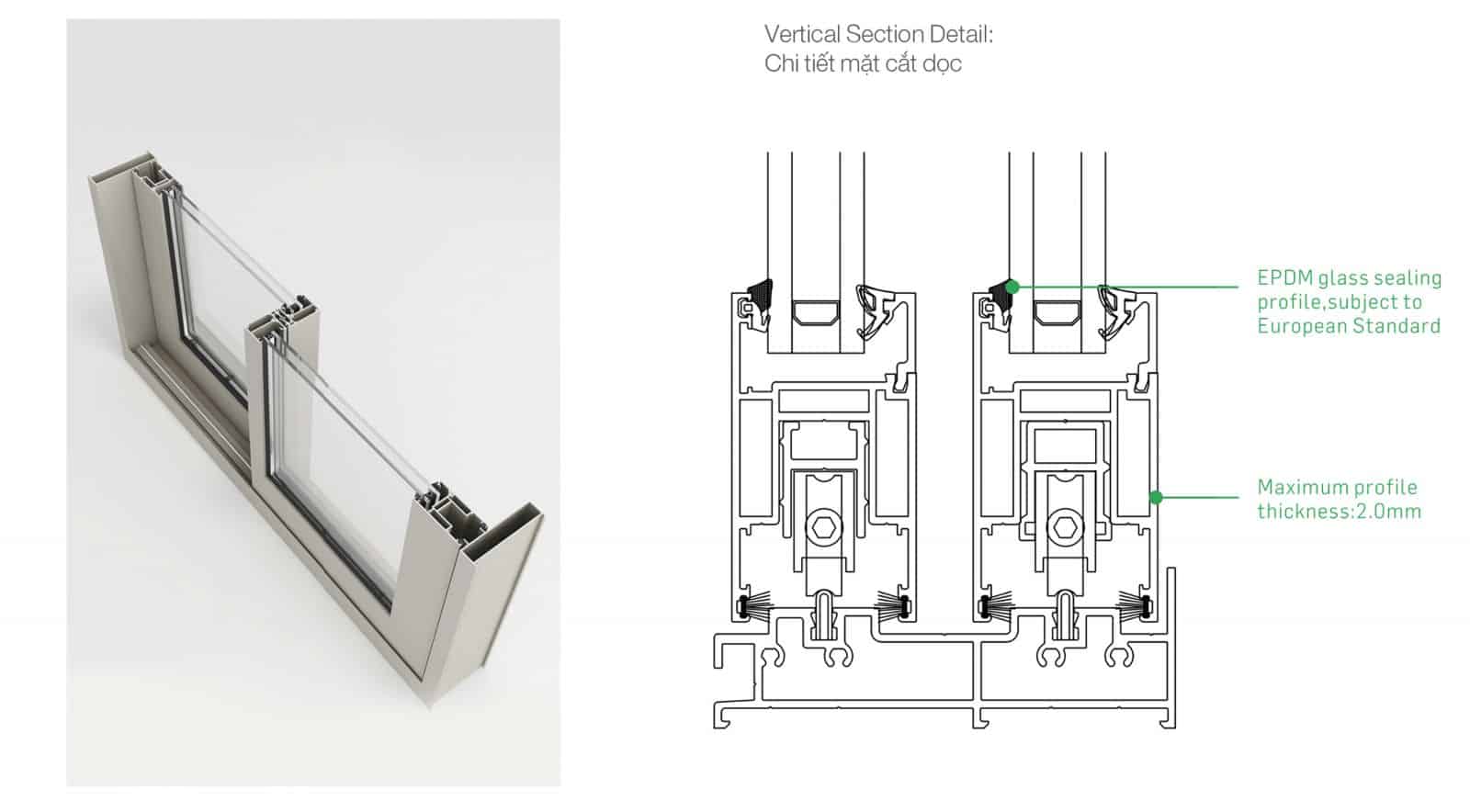 Winboss - Premium Window & Door CỬA ĐI TRƯỢT THƯỜNG