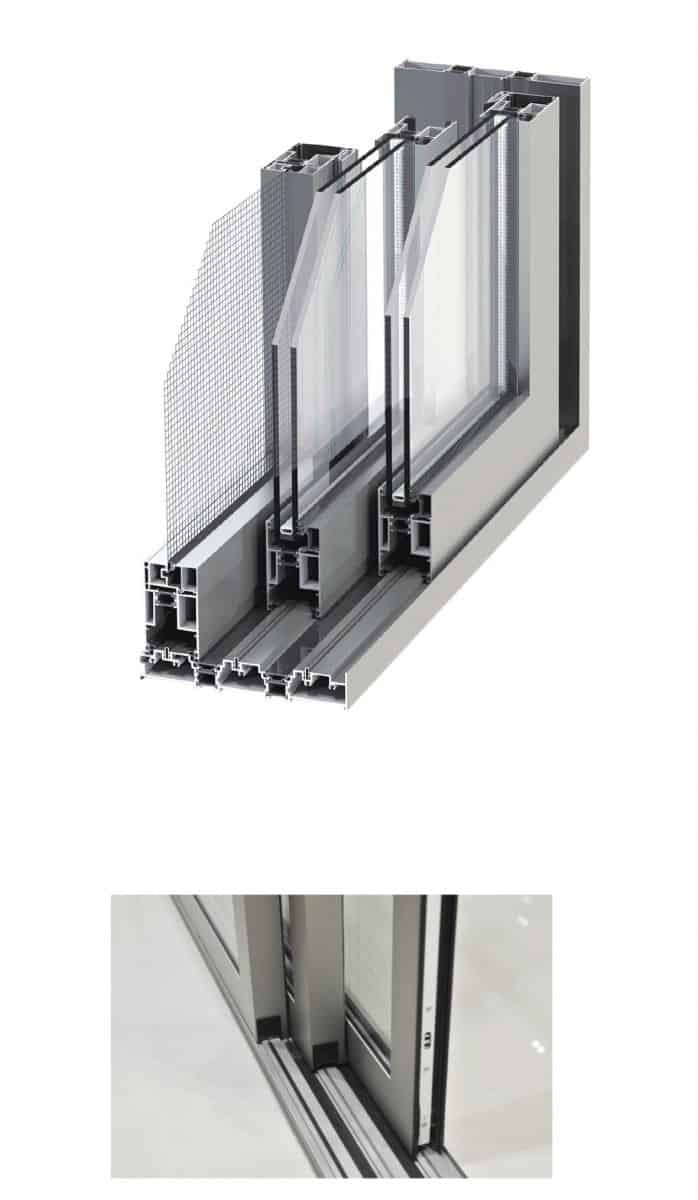 Winboss - Premium Window & Door CỬA ĐI TRƯỢT THƯỜNG 3 RAY