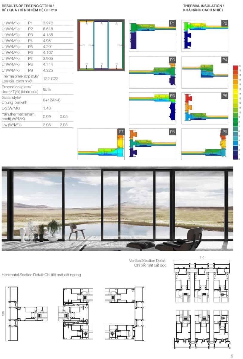 Winboss - Premium Window & Door CỬA ĐI TRƯỢT THƯỜNG 3 RAY